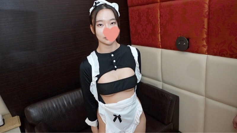Exclusive G-Cup Maid Service Play with Stunning Half-Japanese Beauty